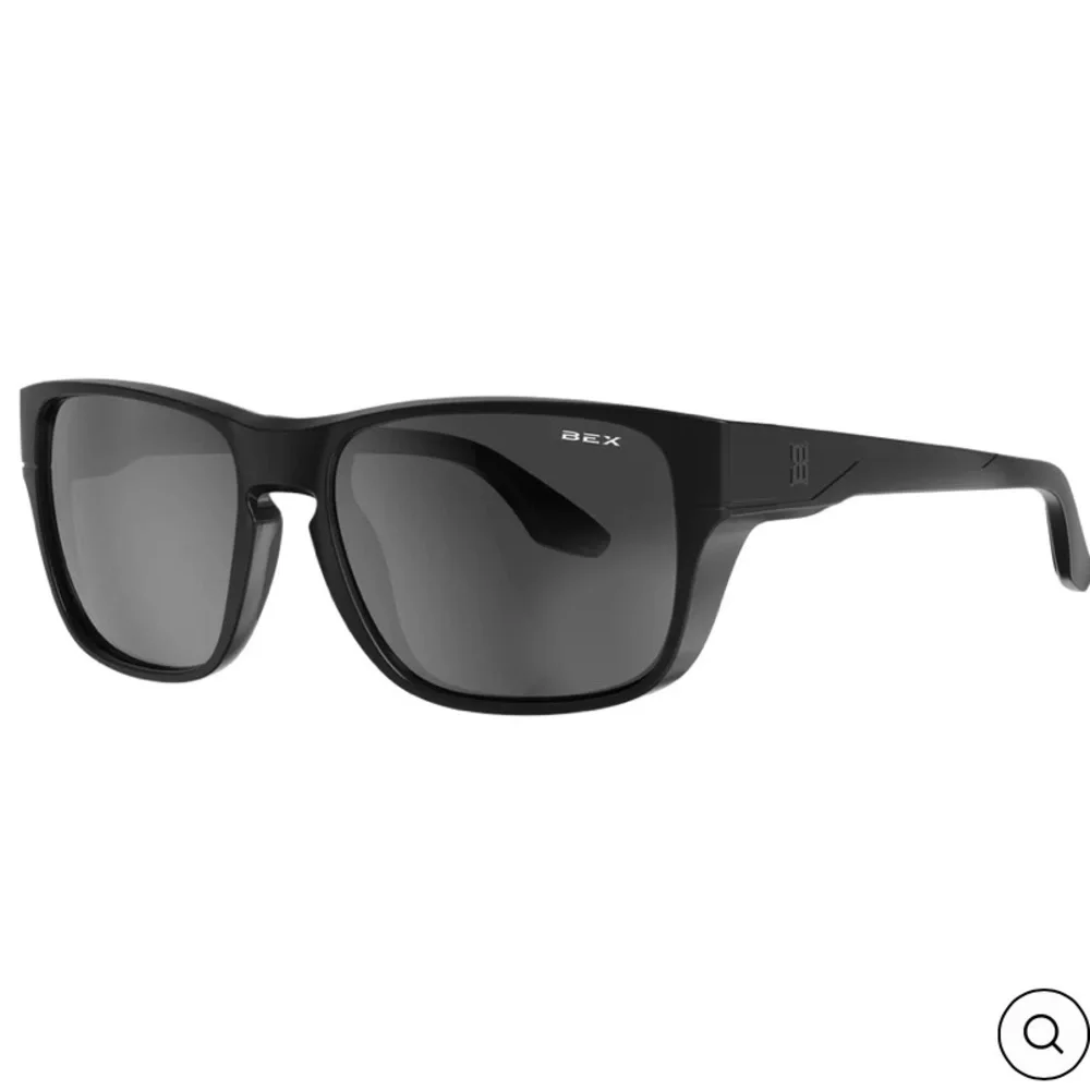 NWOT - Authentic - BEX - Mica Polarized Sunglasses - Black/Grey